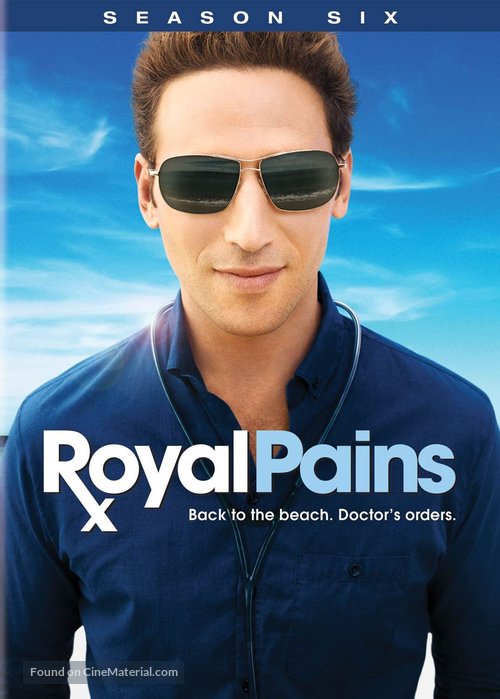 &quot;Royal Pains&quot; - DVD movie cover