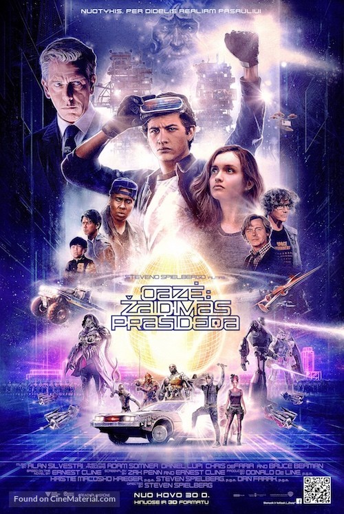 Ready Player One - Lithuanian Movie Poster