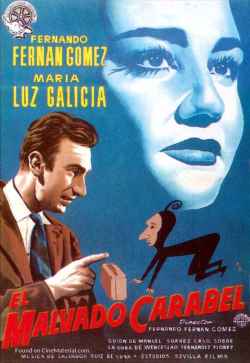 Malvado Carabel, El - Spanish Movie Poster