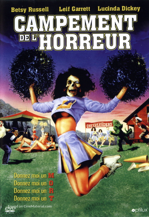 Cheerleader Camp - French DVD movie cover