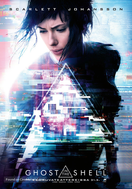 Ghost in the Shell - Finnish Movie Poster