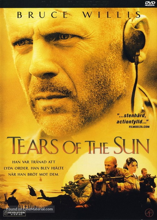 Tears of the Sun - Swedish DVD movie cover