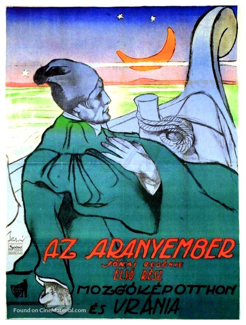 Az aranyember - Hungarian Movie Poster