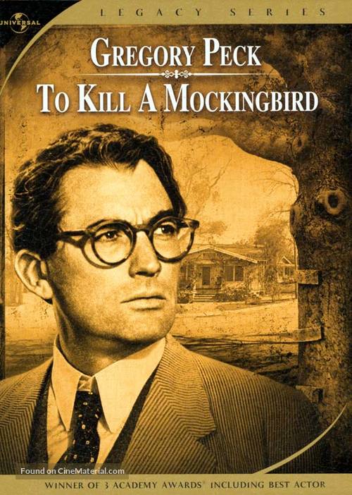 To Kill a Mockingbird - DVD movie cover