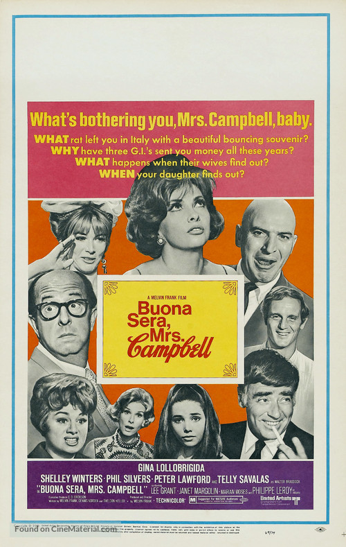 Buona Sera, Mrs. Campbell - Movie Poster
