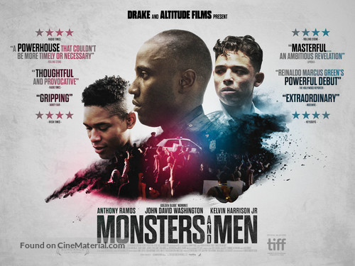 Monsters and Men - British Movie Poster