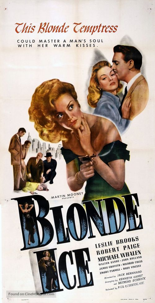 Blonde Ice - Movie Poster