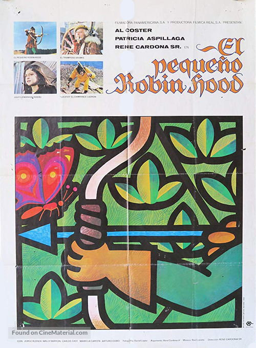 El peque&ntilde;o Robin Hood - Mexican Movie Poster
