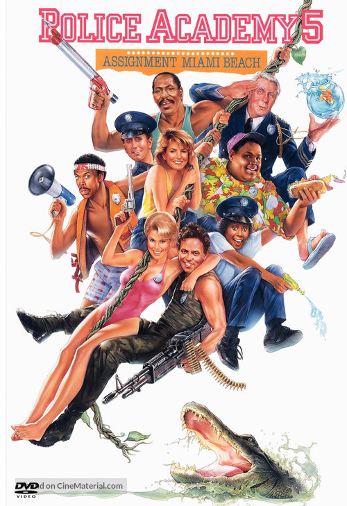 Police Academy 5: Assignment: Miami Beach - Movie Cover
