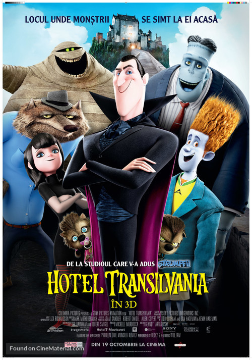 Hotel Transylvania - Romanian Movie Poster