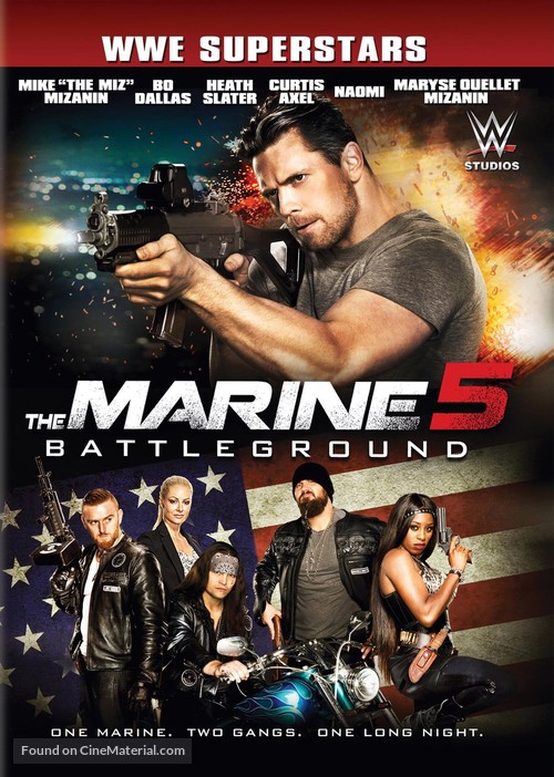The Marine 5: Battleground - DVD movie cover