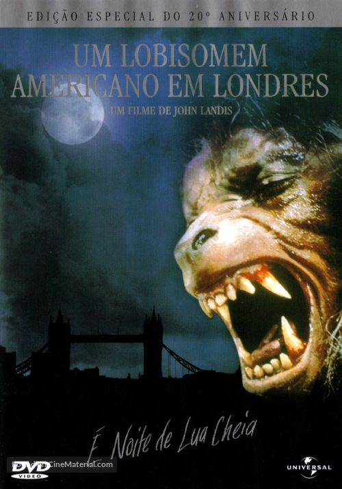 An American Werewolf in London - Brazilian DVD movie cover