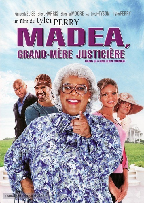 Diary Of A Mad Black Woman - French DVD movie cover