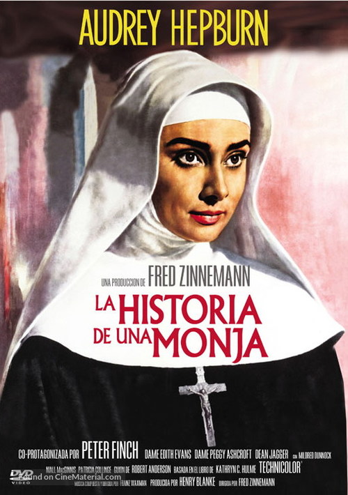 The Nun&#039;s Story - Argentinian DVD movie cover