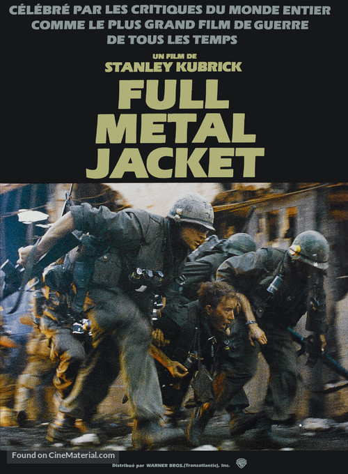 Full Metal Jacket - French Movie Poster