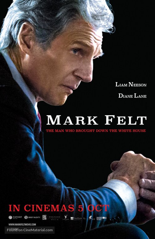 Mark Felt: The Man Who Brought Down the White House - Singaporean Movie Poster