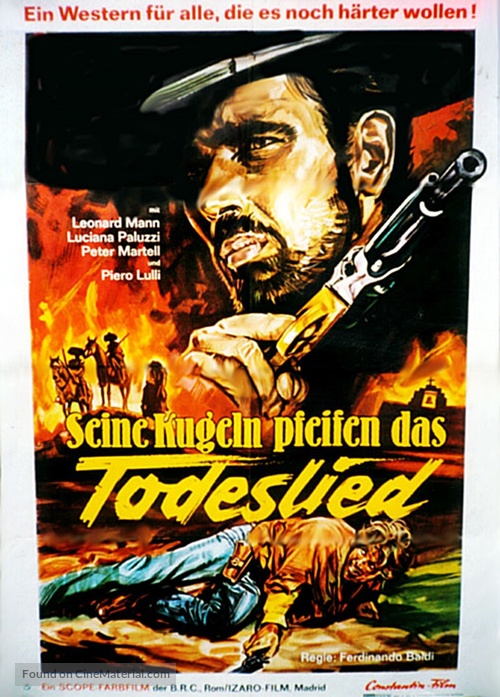 Il pistolero dell&#039;Ave Maria - German Movie Poster