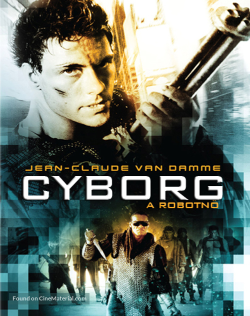 Cyborg - Hungarian Blu-Ray movie cover