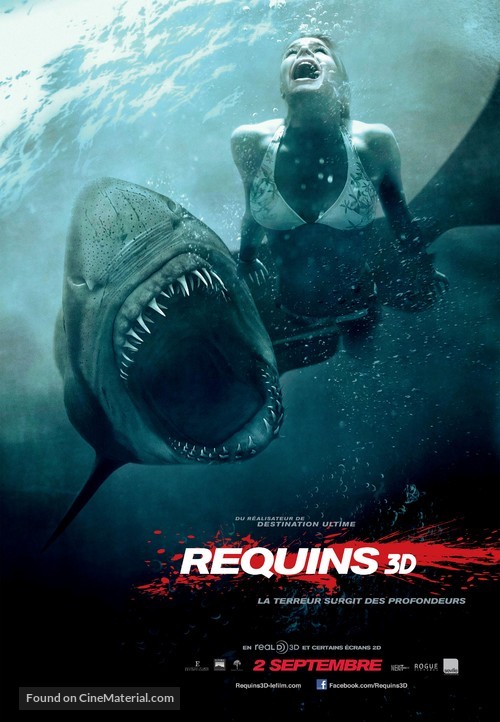 Shark Night 3D - Canadian Movie Poster