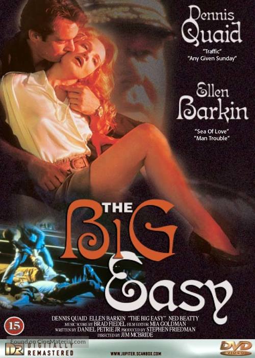 The Big Easy - Danish DVD movie cover
