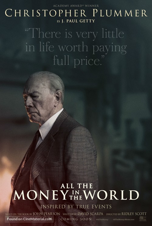 All the Money in the World - Movie Poster