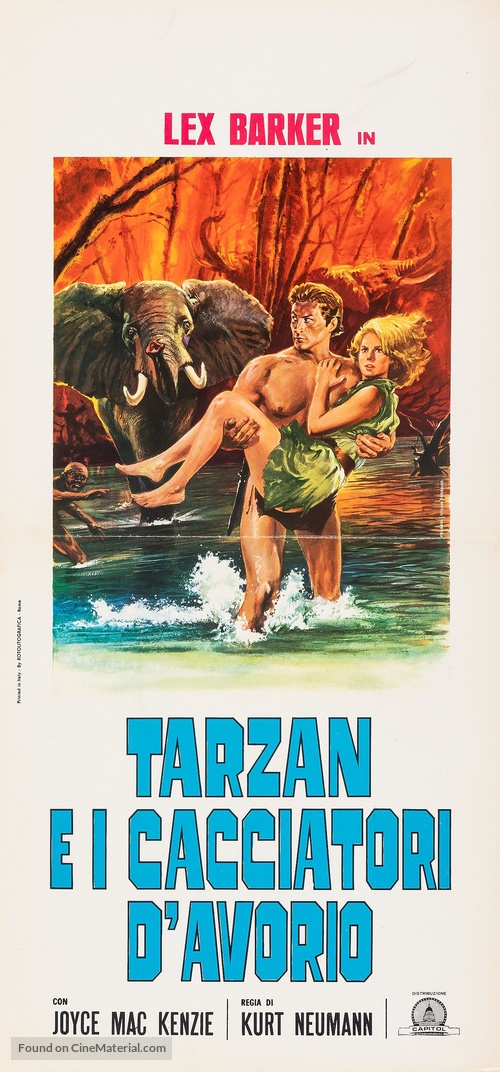 Tarzan and the She-Devil - Italian Movie Poster