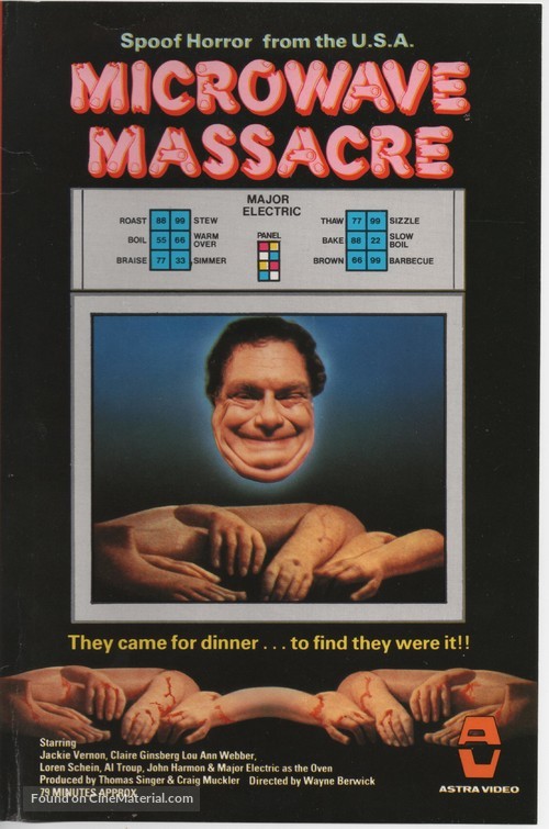 Microwave Massacre - British Movie Cover