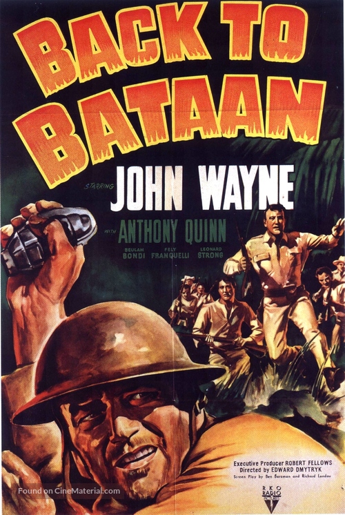 Back to Bataan - Movie Poster