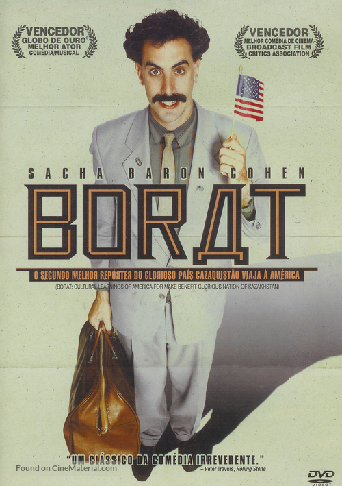 Borat: Cultural Learnings of America for Make Benefit Glorious Nation of Kazakhstan - Brazilian Movie Cover