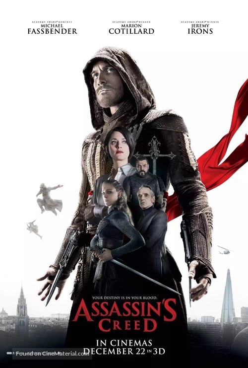 Assassin&#039;s Creed - Singaporean Movie Poster