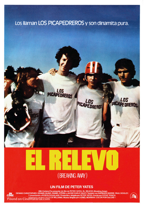 Breaking Away - Spanish Movie Poster