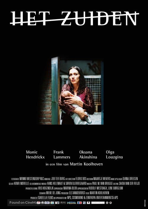 Het zuiden - Dutch Movie Poster