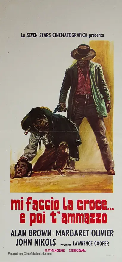 Duelo en El Dorado - Italian Movie Poster