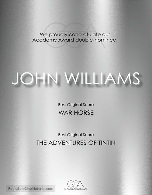 War Horse - For your consideration movie poster