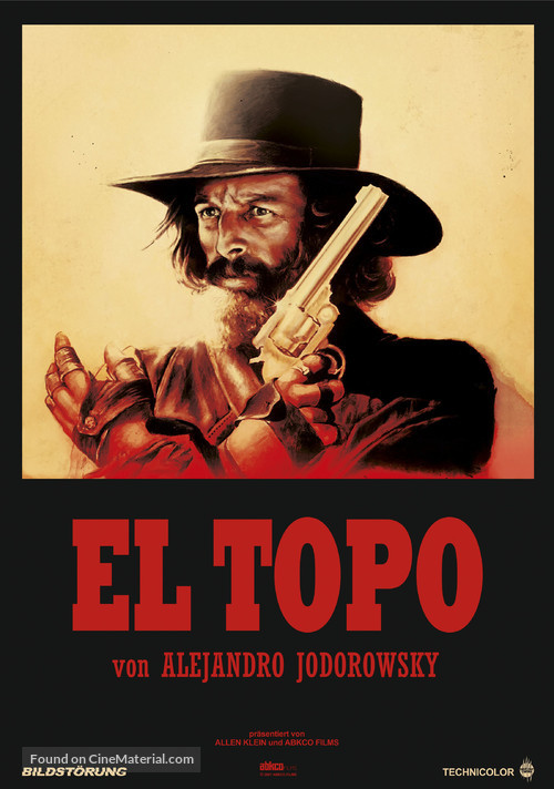 El topo - German Movie Poster