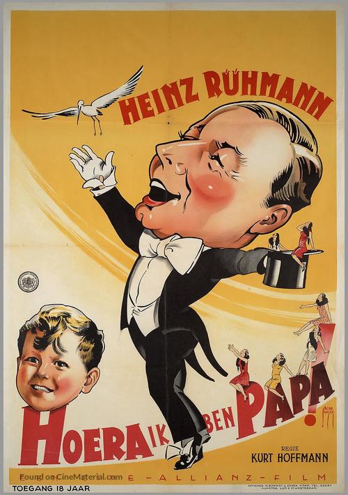 Hurra, ich bin Papa! - Dutch Movie Poster