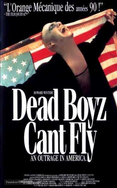 Dead Boyz Can&#039;t Fly - French VHS movie cover