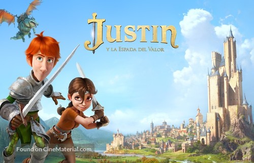 Justin and the Knights of Valour - Spanish Movie Poster