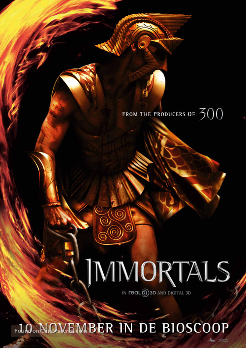 Immortals - Dutch Movie Poster