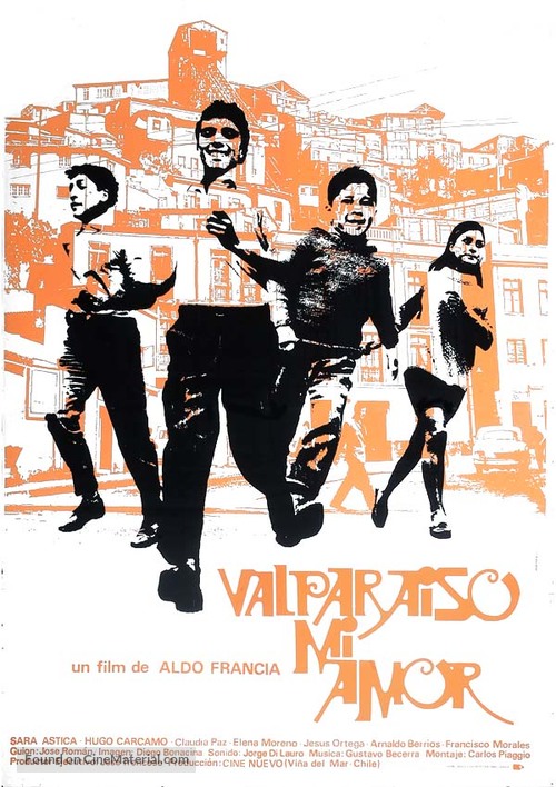 Valpara&iacute;so mi amor - Chilean Movie Poster