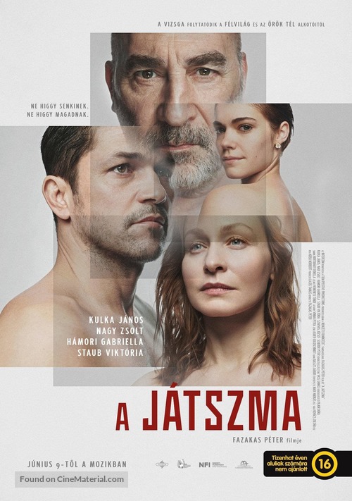 A j&aacute;tszma - Hungarian Movie Poster