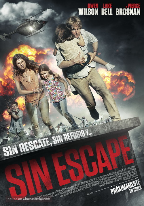 No Escape - Argentinian Movie Poster