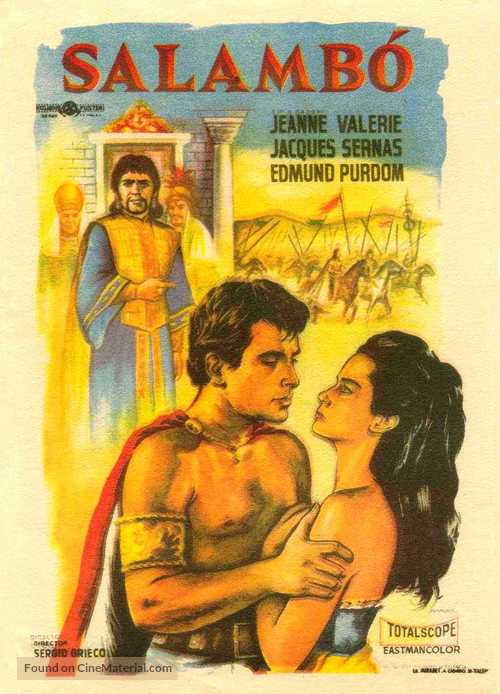 Salamb&ograve; - Spanish Movie Poster