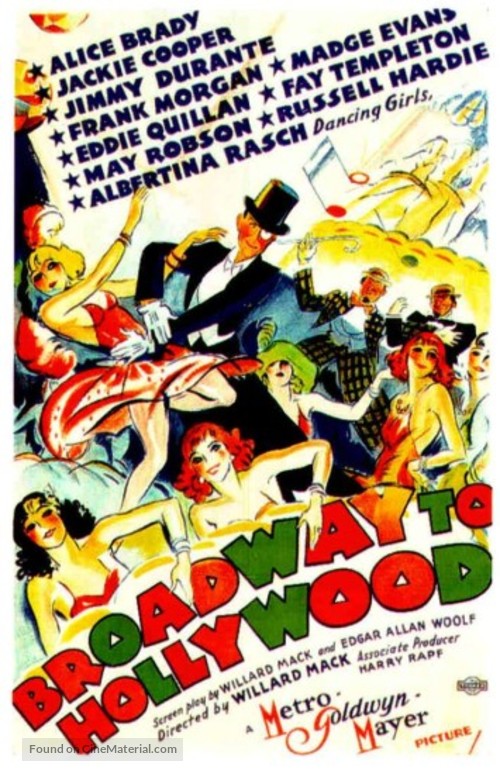 Broadway to Hollywood - Movie Poster