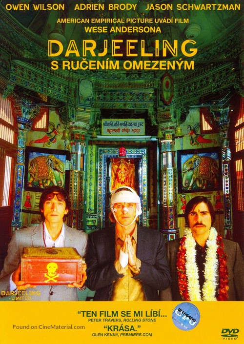 The Darjeeling Limited - Czech Movie Cover
