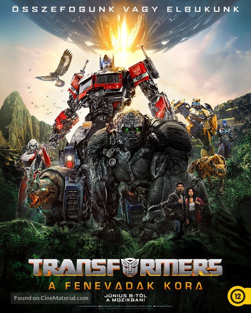 Transformers: Rise of the Beasts - Hungarian Movie Poster