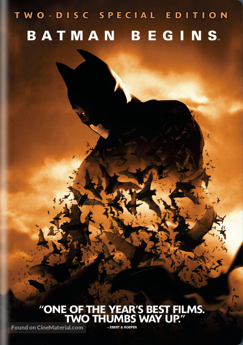 Batman Begins - DVD movie cover