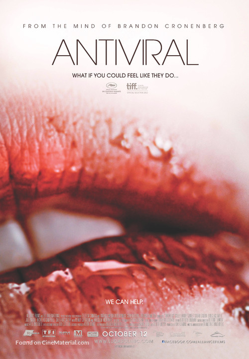 Antiviral - Canadian Movie Poster