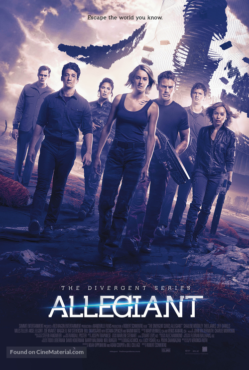 The Divergent Series: Allegiant - Swedish Movie Poster