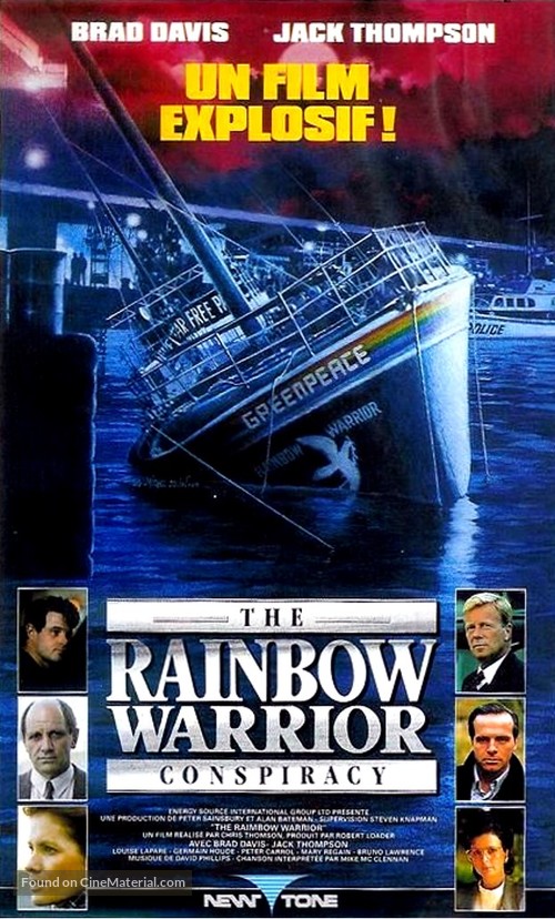 The Rainbow Warrior Conspiracy - French VHS movie cover